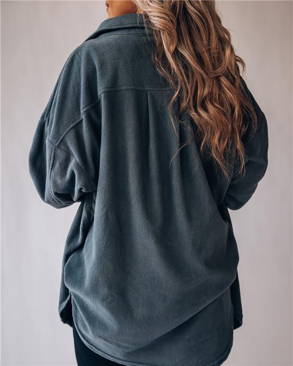Fashion Long-sleeved Jacket Shirt Cardigan Sweater