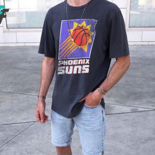 Phoenix Suns Basketball Mens T-shirt