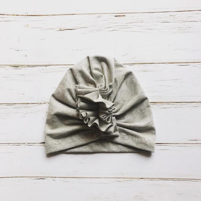 Baby  Fold Flower Headband Hats