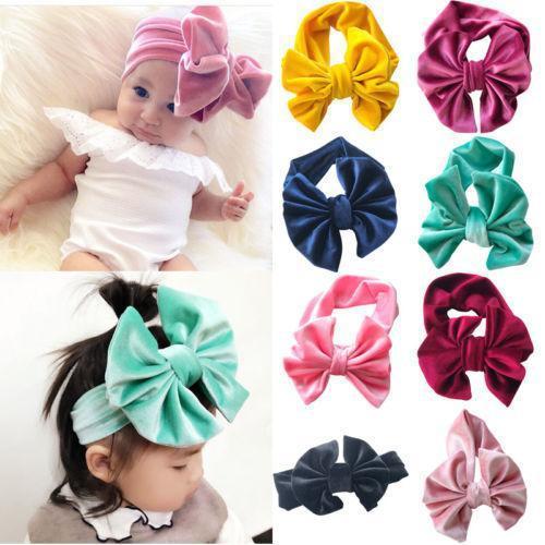 Beauty Baby Girls Infant Bow Headband
