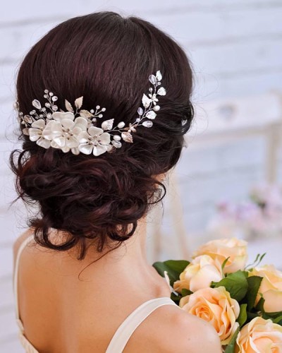 Pearl Floral Hair Accessories