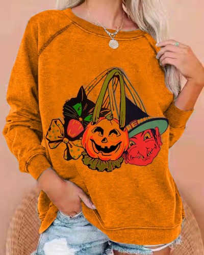 Retro Halloween Party Sweatshirt
