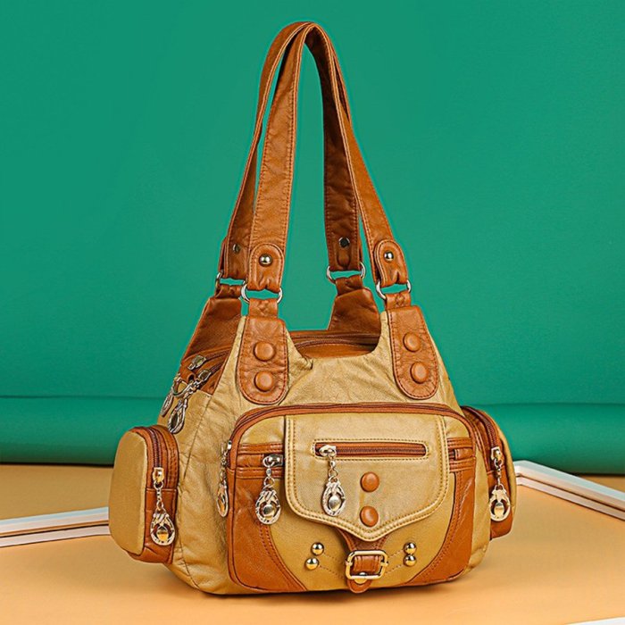 Vintage Handbag Single Shoulder Diagonal Bag