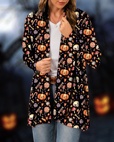 Halloween Mid-length Coat