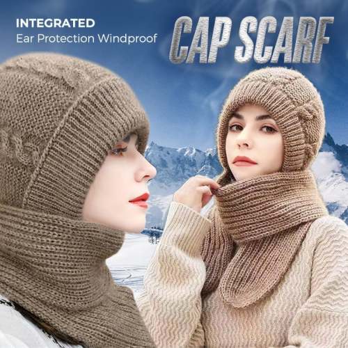 Integrated Ear Protection Windproof Cap Scarf🔥