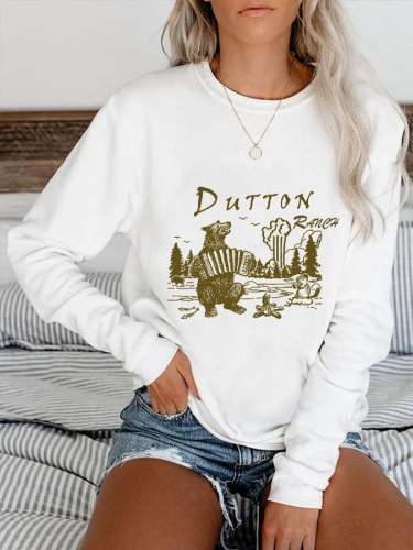Women's DUTTON RANCH Print Sweatshirt