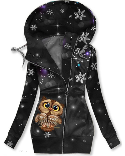 Owl Art Print Sports Coat