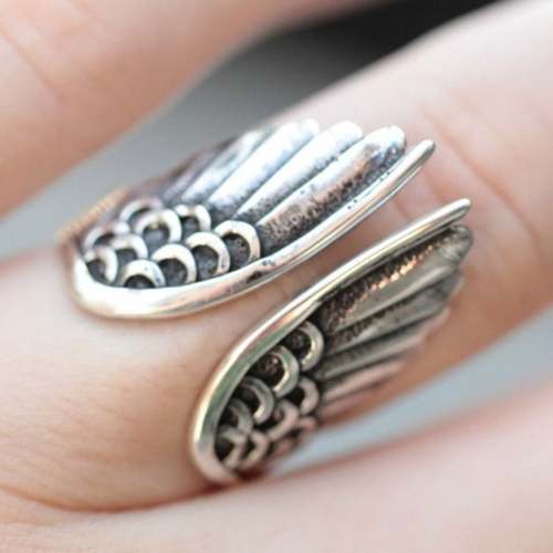 🔥Last Day 75% OFF🎁Angel Wing Ring