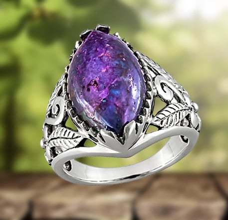 🔥Last Day 75% OFF🎁Purple Turquoise Ring