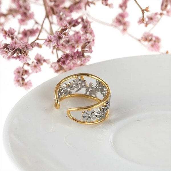 🔥Last Day 75% OFF🎁Irregular Hollow Daisy Ring