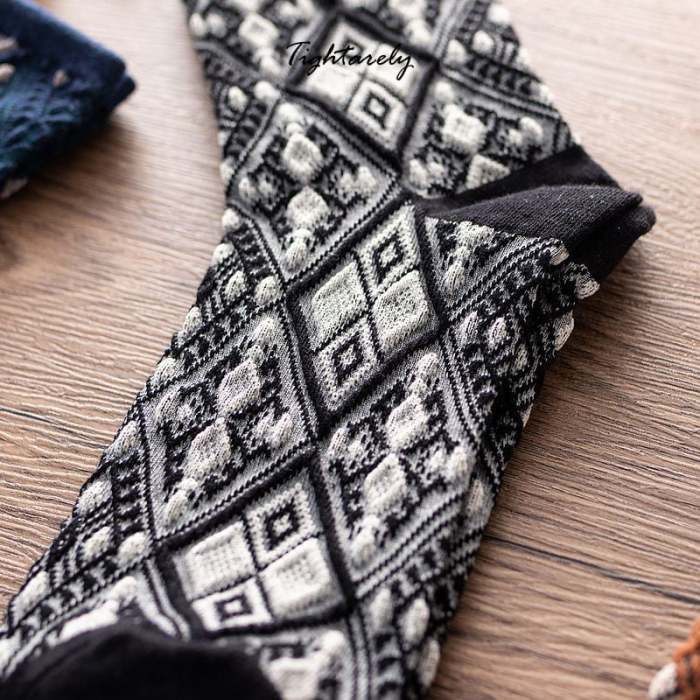 Vintage Embroidered Floral Women Socks(🎁New Year Sale)-O*
