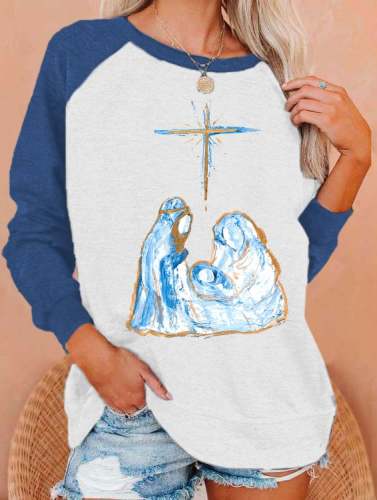 Women's THE TRUE STORY Nativity Sweatshirt