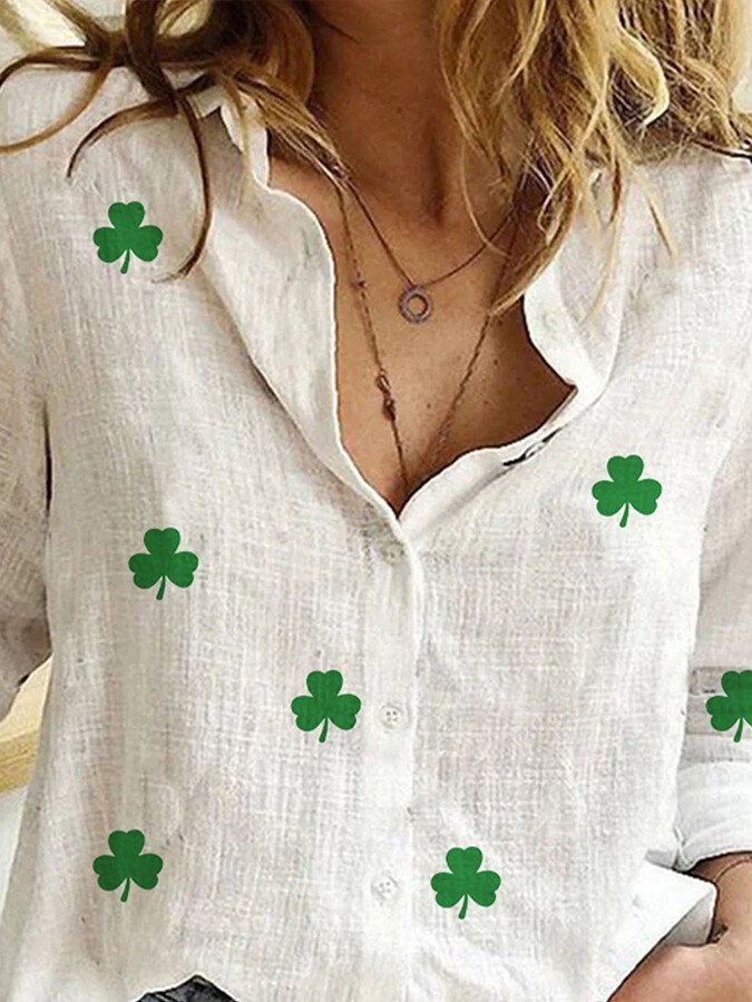 Women's St. Patrick's Day Shamrock Shirt