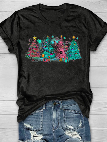 Nurse Christmas Tree T-Shirt