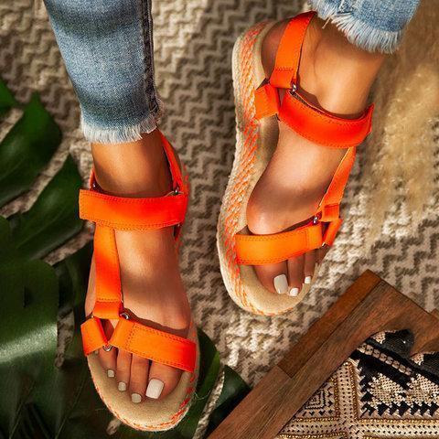 Women Casual Summer Daily Comfy Platform Sandals