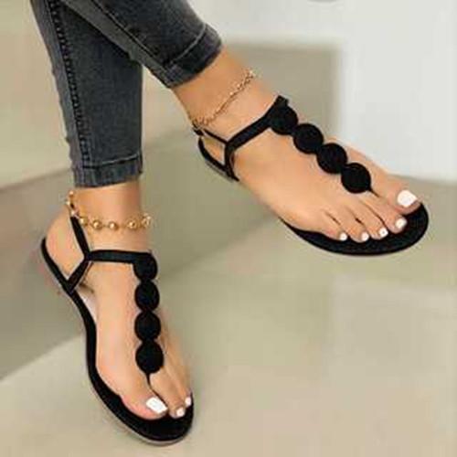 Women Summer Flat Heel Sandals