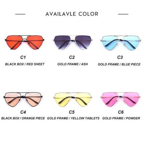 Poly Carbonate Wrap Fashion Sunglasses