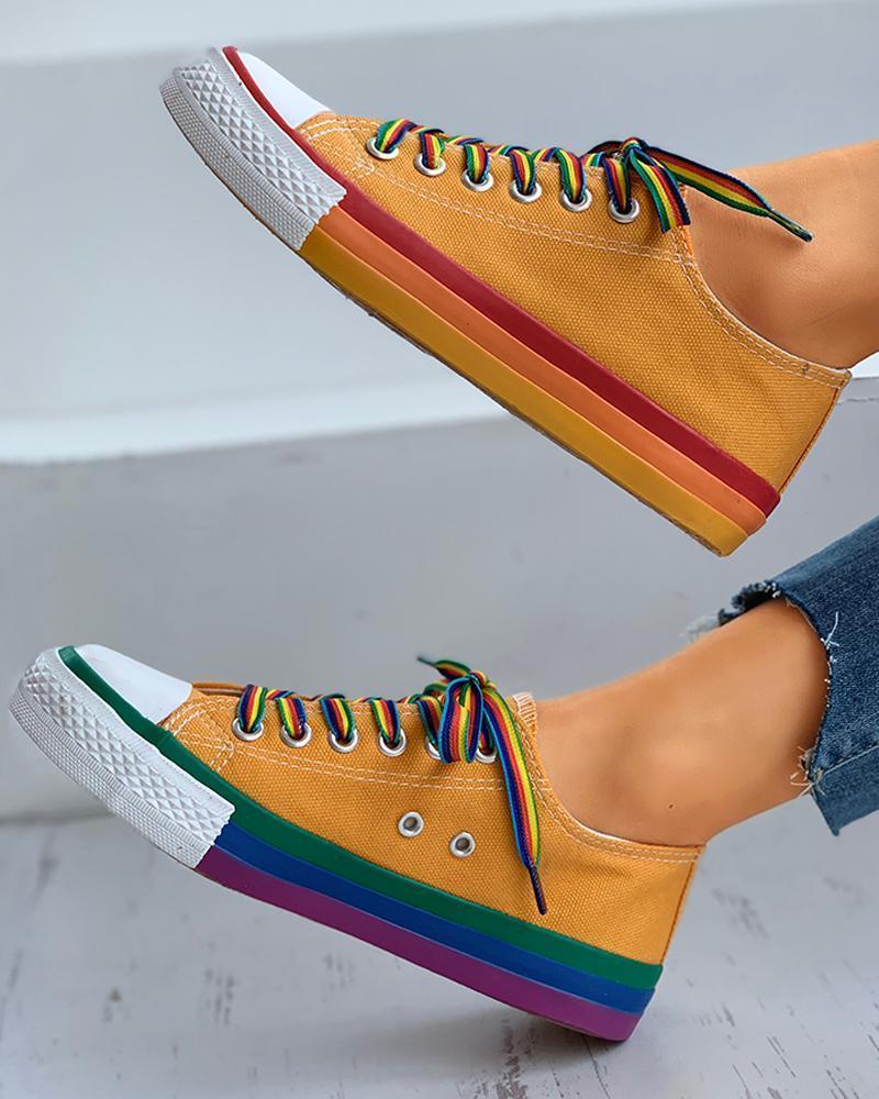 colourblocked sneakers