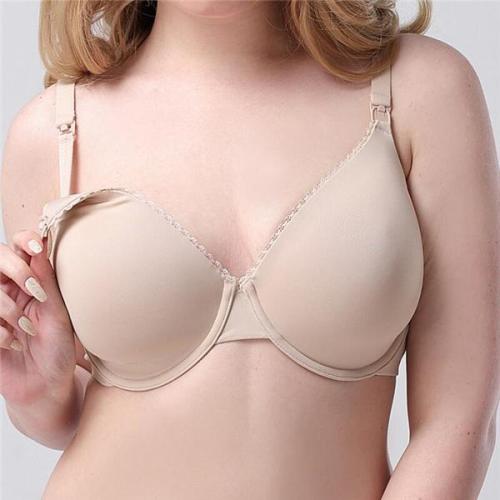 ADJUSTABLE PLUS SIZE WOMEN FIXED FULL COVERAGE BRASSIERE