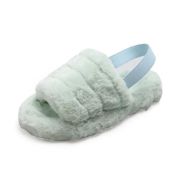 Hairy  Fur Comfortably Worn Home Slippers
