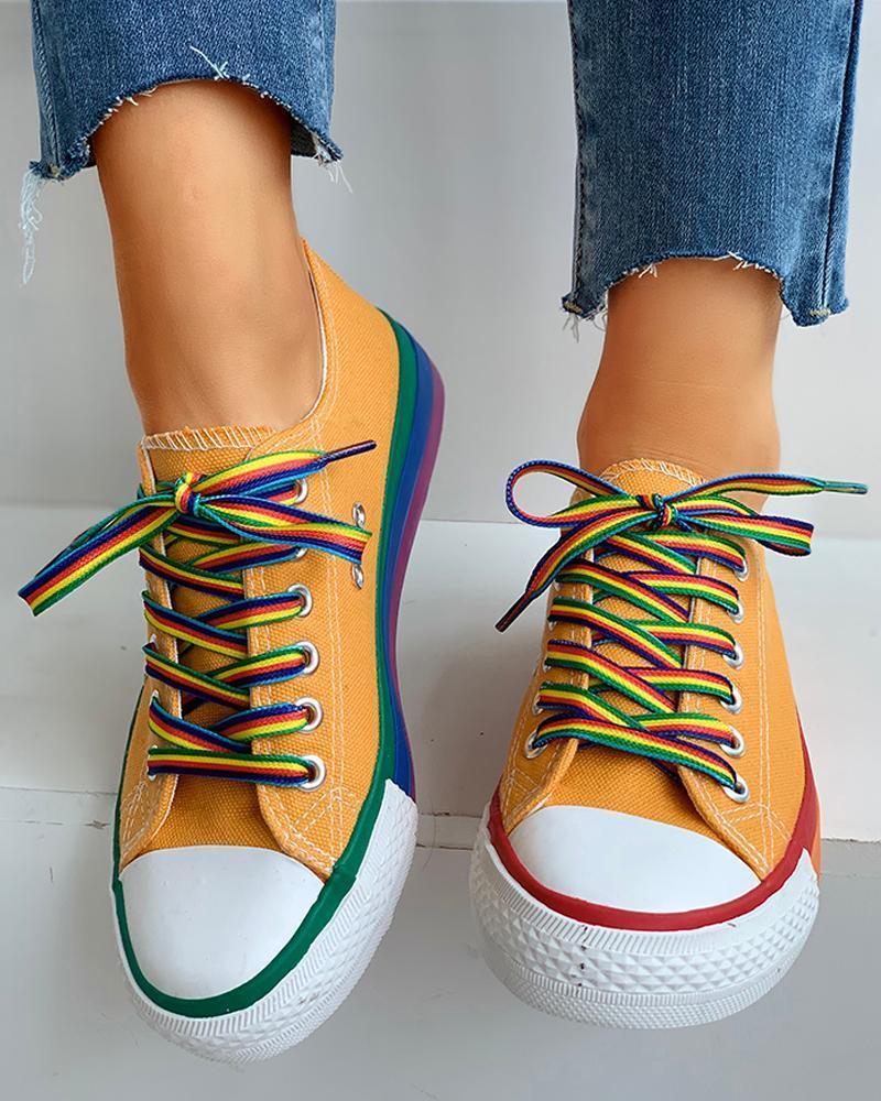 colourblocked sneakers