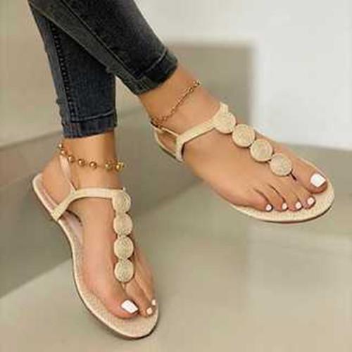 Women Summer Flat Heel Sandals