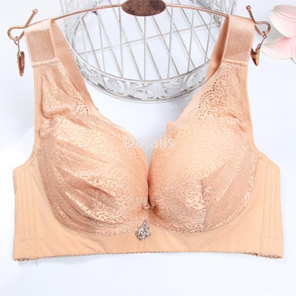 PLUS SIZE SOLID ADJUSTED STRAPS BRAS