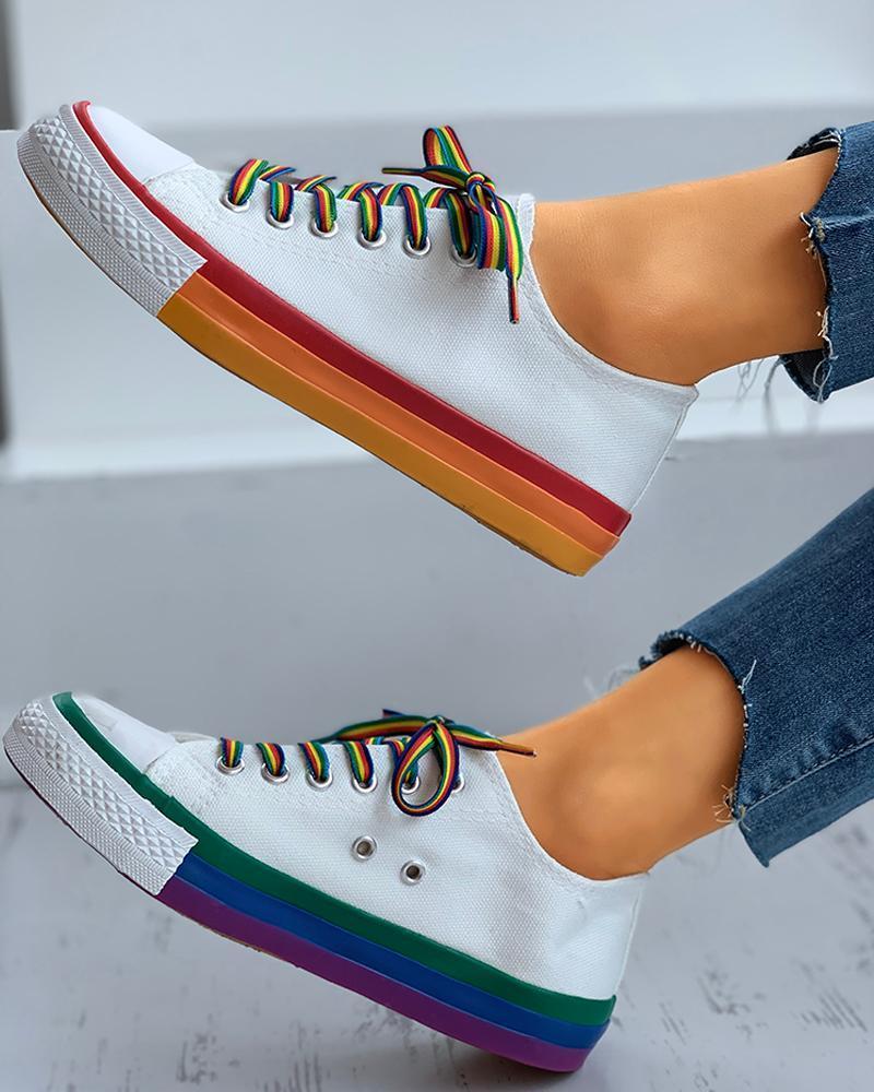 colorblock sneakers