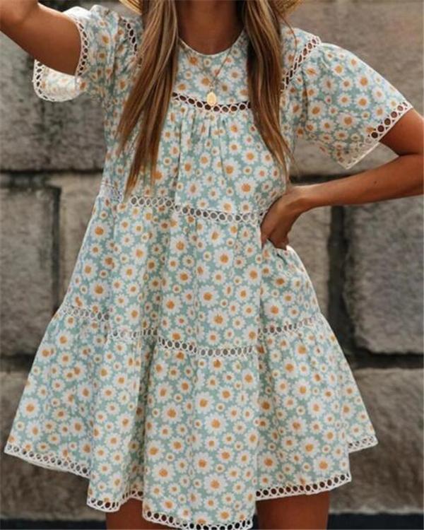 Daisy Chain Mini Dress