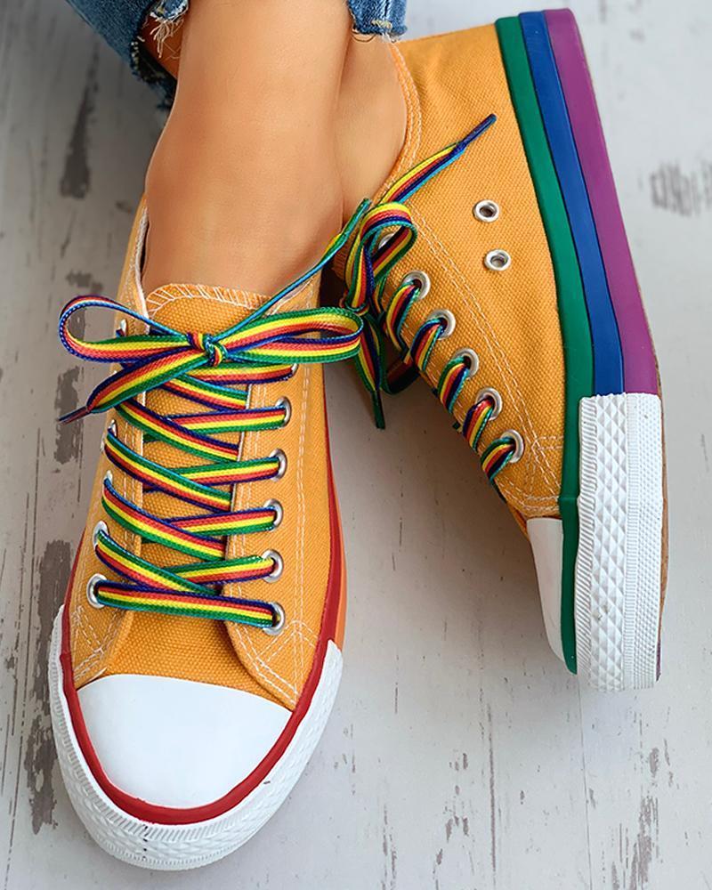 colourblocked sneakers
