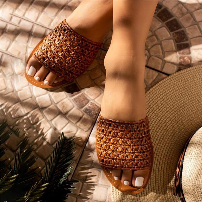Fashion Leisure Knitted Slippers