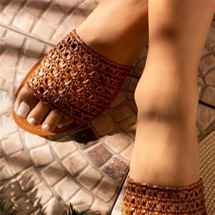 Fashion Leisure Knitted Slippers