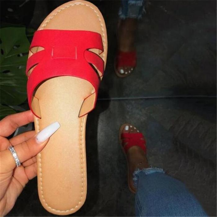 Flip Flop Thread Flat With Slip-On Casual Casual Slippers