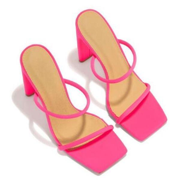 Women Pointed Hollow Out High Heel Sandals Slippers
