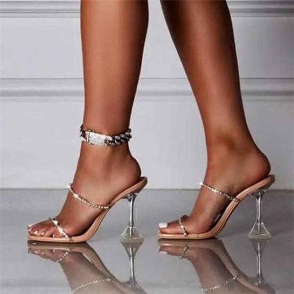 Crystal High Heels Woman Sandal Shoes