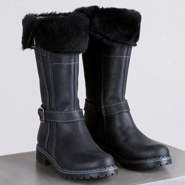 Women Keep Warm Comfortable Martin Boots Zipper Snow Boots