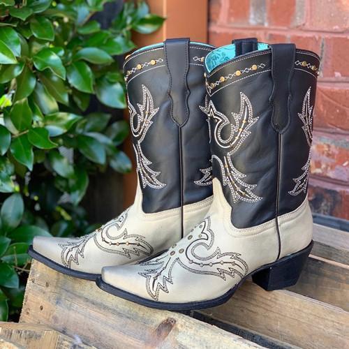 Color Block Cowgirl Boots