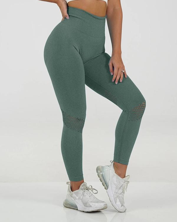 Basic Boutique Ankle Length Seamless Workout Leggings