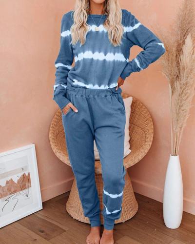 Comfy Loose  Sweatsuit Loungewear at Home Wear