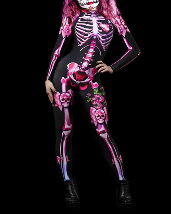 skeleton jumpsuit