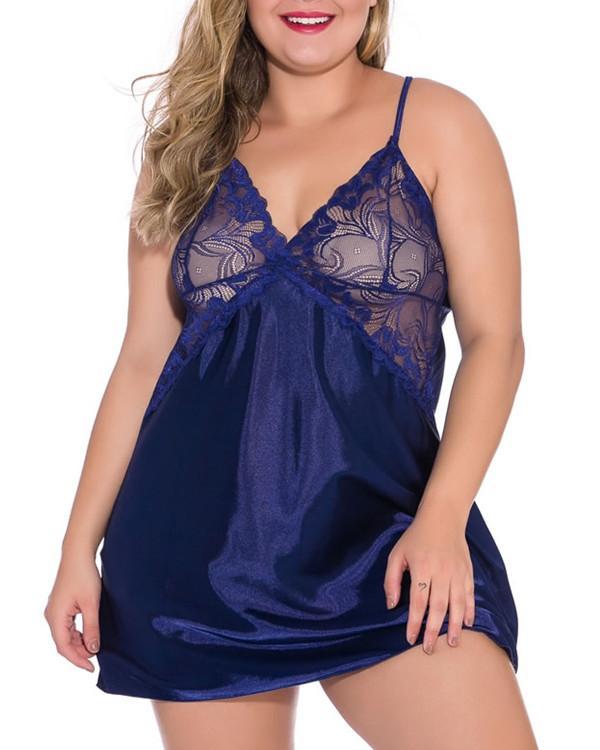 Plus Size You're My Muse Babydoll Set