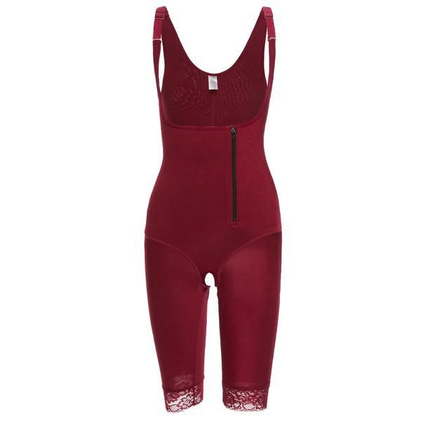 Red Full Bodysuit Shapewear