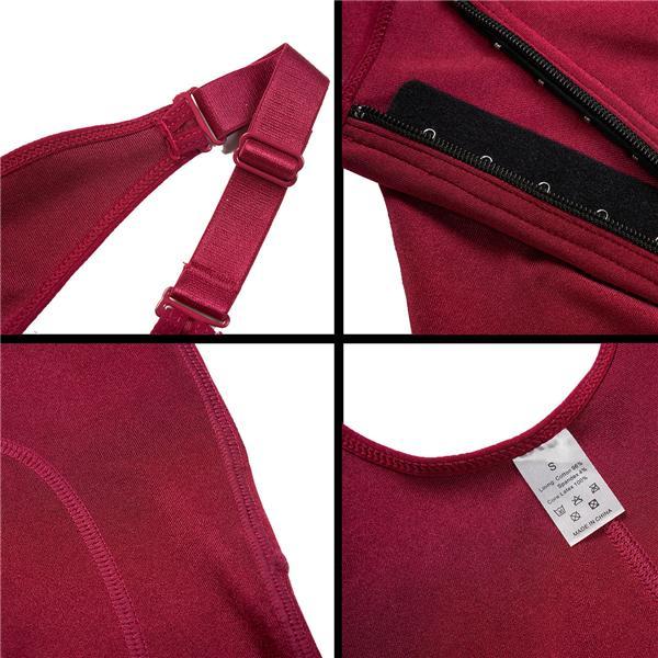 Red Full Bodysuit Shapewear