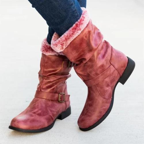 Leather Winter Boots