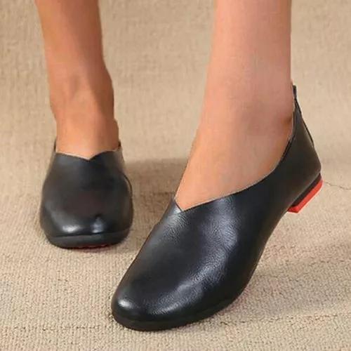Women's Closed Toe Round Toe Flat Heel Flats