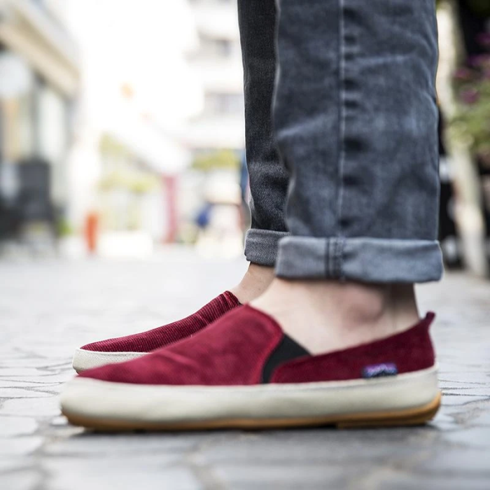 Men's Breathable Flat Slip on Canvas Shoes
