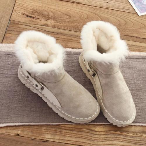 Winter Buckle Snow Boots