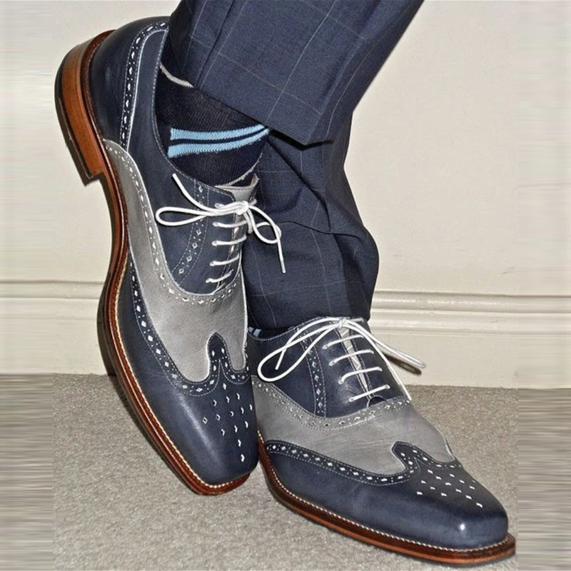 2 tone wing tips