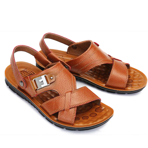 Men's Casual Beach Leather Sandals