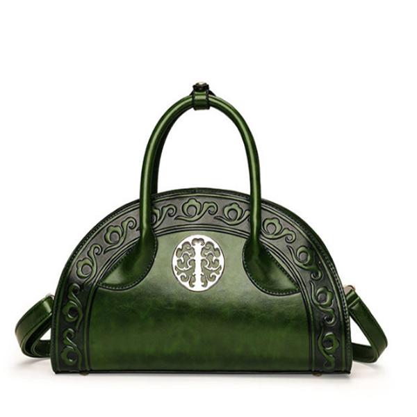 Women National Retro Handbag Folk Elegant Crossbody Bag